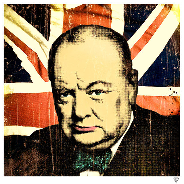JJ Adams - 'Winston Churchill' - Framed Limited Edition