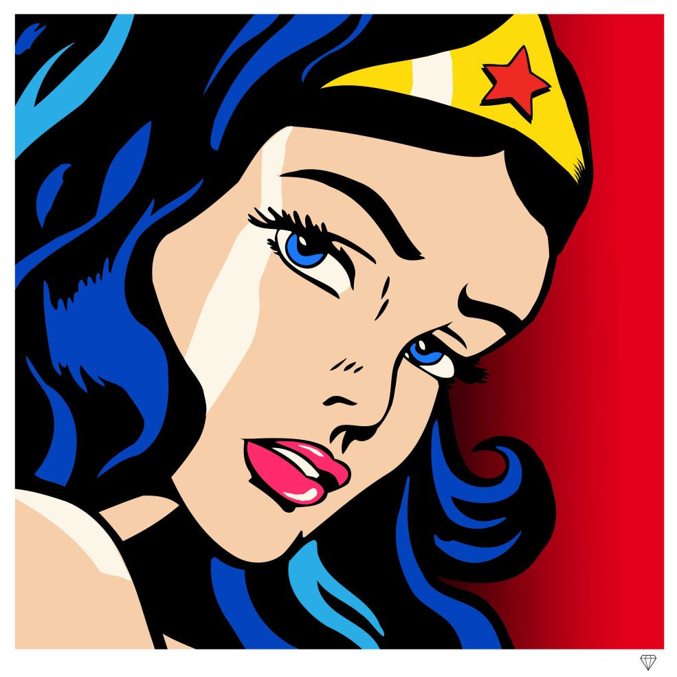 JJ Adams - 'Wonder Woman' - Framed Limited Edition