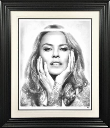 JJ Adams - 'Kylie Minogue' - Framed Limited Edition