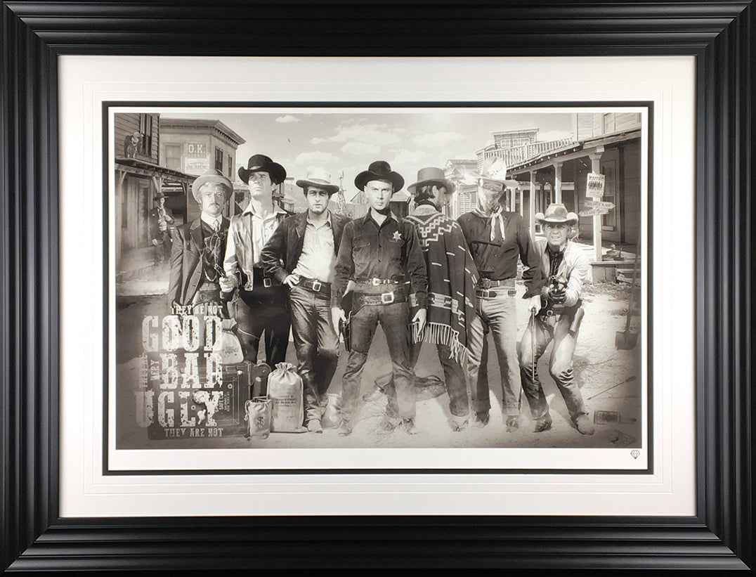 JJ Adams - 'The Good, the Bad & the Ugly' - Framed Limited Edition