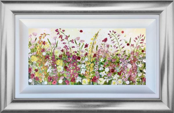 Jane Morgan - 'Bloom and Sparkle' - Framed Original Art