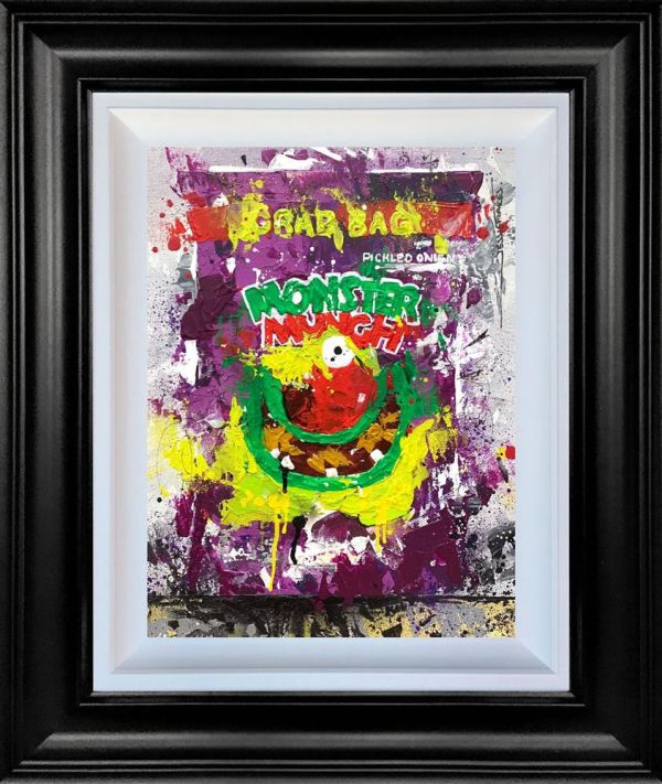 Jessie Foakes - "Monster Munch"  Framed Original Artwork