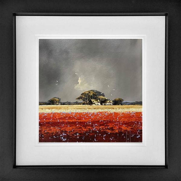 John Horsewell - 'Red Roses' - Framed Original Artwork