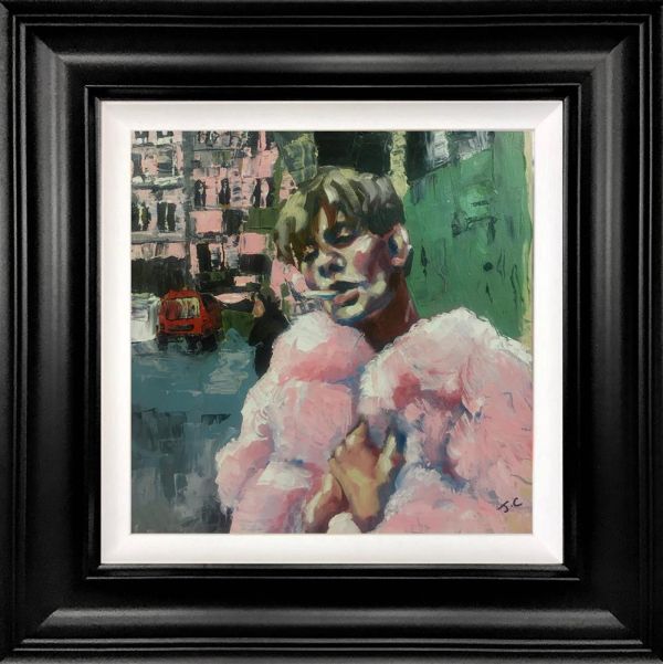 Joss Clapson - 'Punk Pink' - Framed Original Art