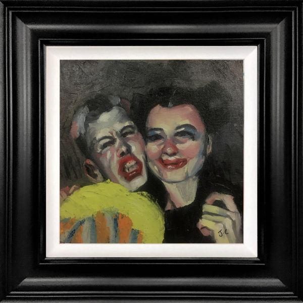 Joss Clapson - 'Tear's Of A Clown' - Framed Original Art