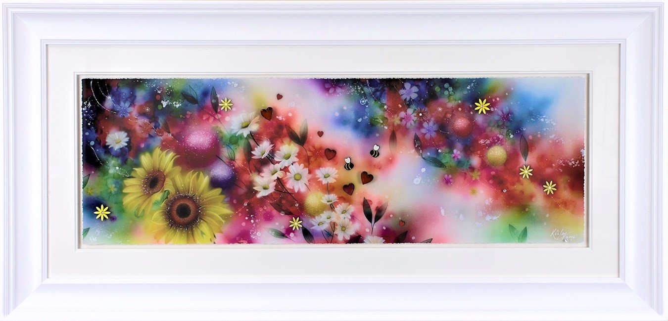 Kealey Farmer - 'Blossom and Bee' - Framed Limited Edition