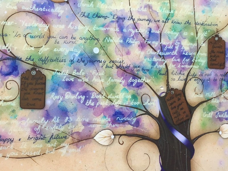 Kealey Farmer - 'Tree of Hopes & Dreams' - Framed Limited Edition Artwork