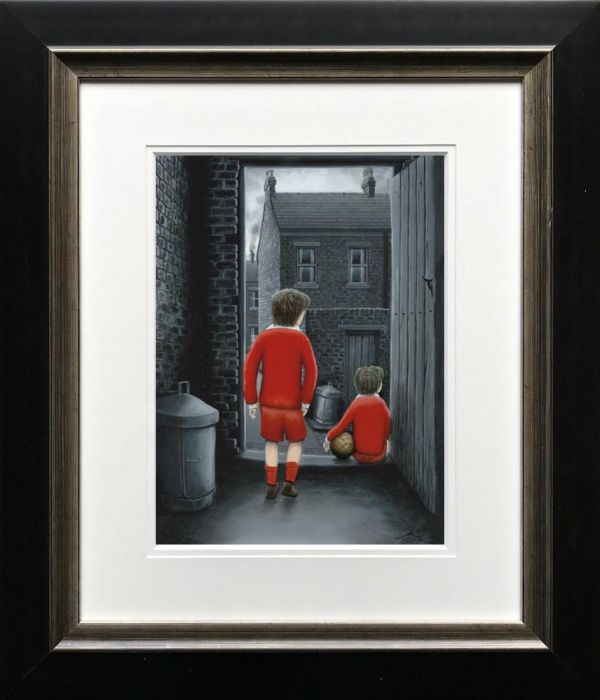 Leigh Lambert - 'I hope You've Got Your...' - Paper - Framed Limited Edition Art