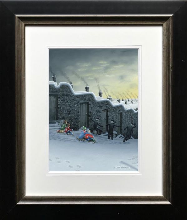 Leigh Lambert - 'Here They Come Again' - Framed Limited Edition Art