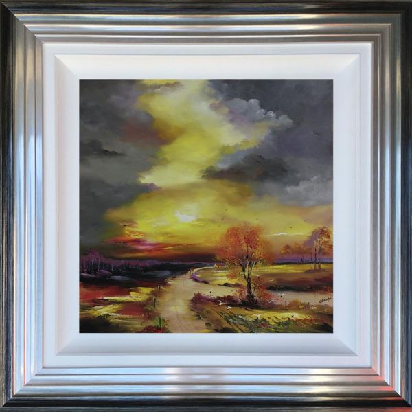 Lillias Blackie - 'Charade' - Framed Original Art