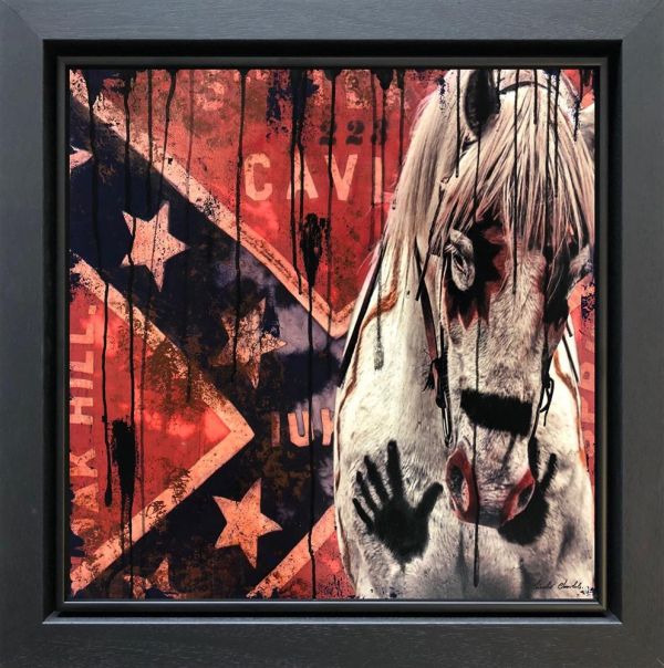 Linda Charles - 'Geronimo' - Framed Original Artwork