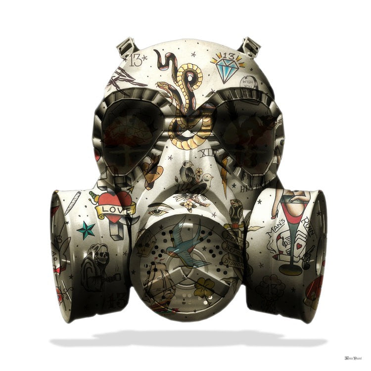 Monica Vincent - 'We All Wear A Mask' - Framed Limited Edition Print