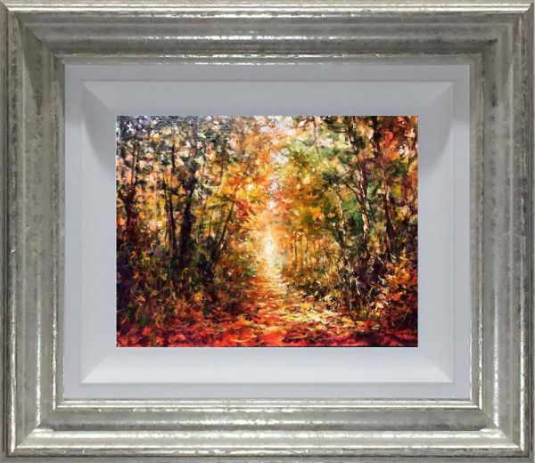 Mariusz Kaldowski - 'Autumn Forest' - Framed Original Art