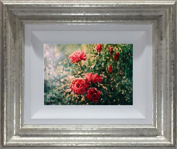 Mariusz Kaldowski - 'Red Roses' - Framed Original Art