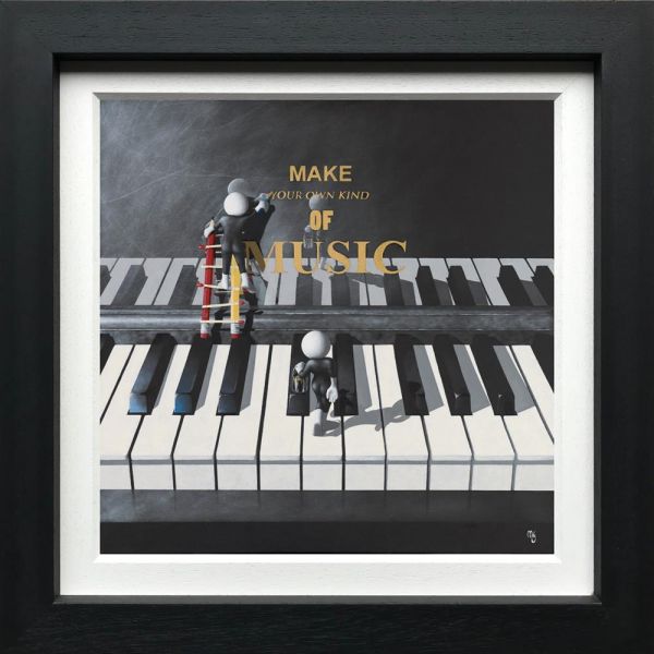 Mark Grieves - 'Make Your Own Kind of Music' - Framed Limited Edition Art
