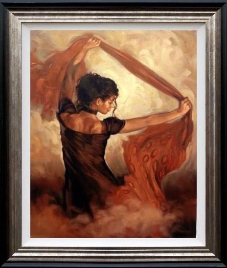 Mark Spain - 'Dance Of Silk' - Framed Limited Edition Art
