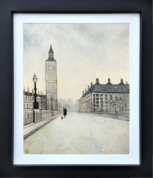 Michael Abrams - 'On Westminster Bridge ' - Framed Original Art