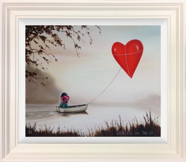 Michael Abrams - 'Wherever Love Takes Us' - Framed Original Art