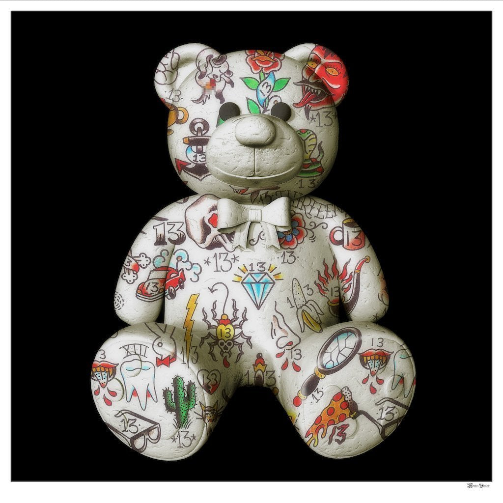 Monica Vincent - 'Teddy Bear' - Framed Original
