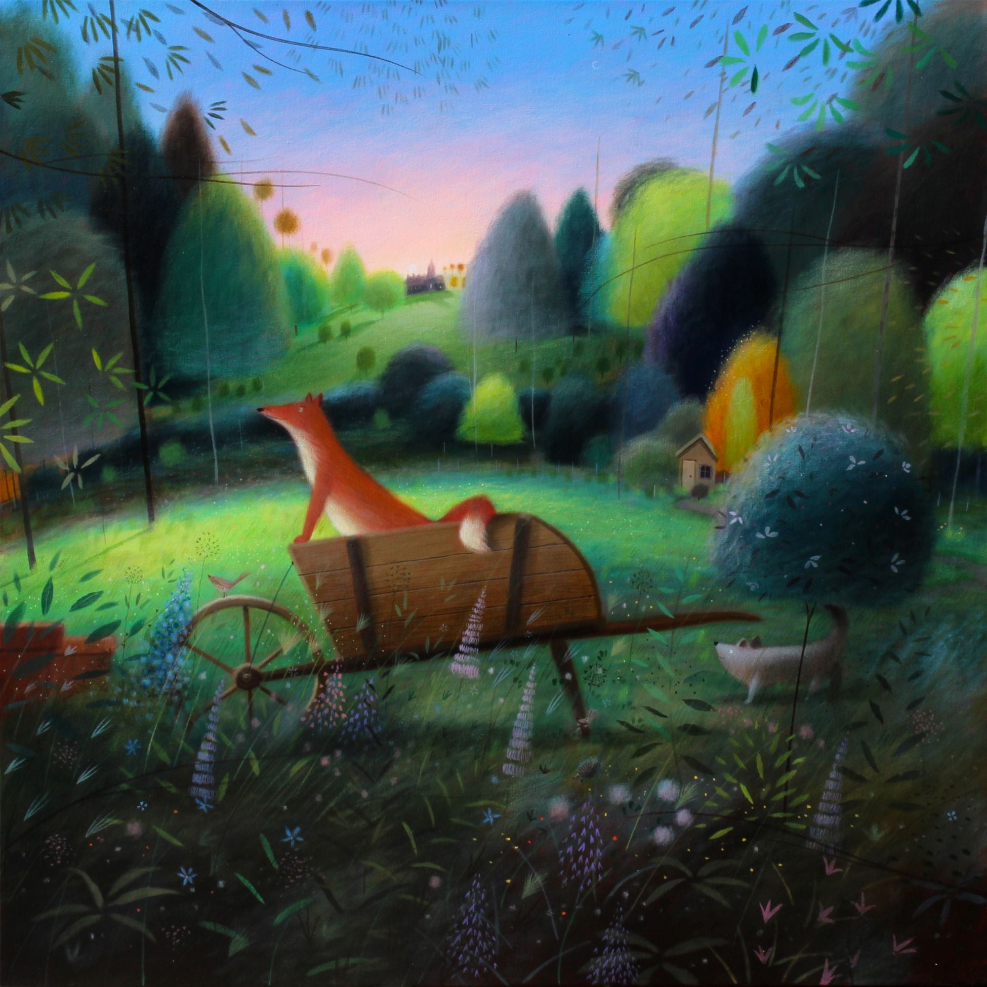 Ryder - 'Mr Foxes Big Race' - Framed Limited Edition Art