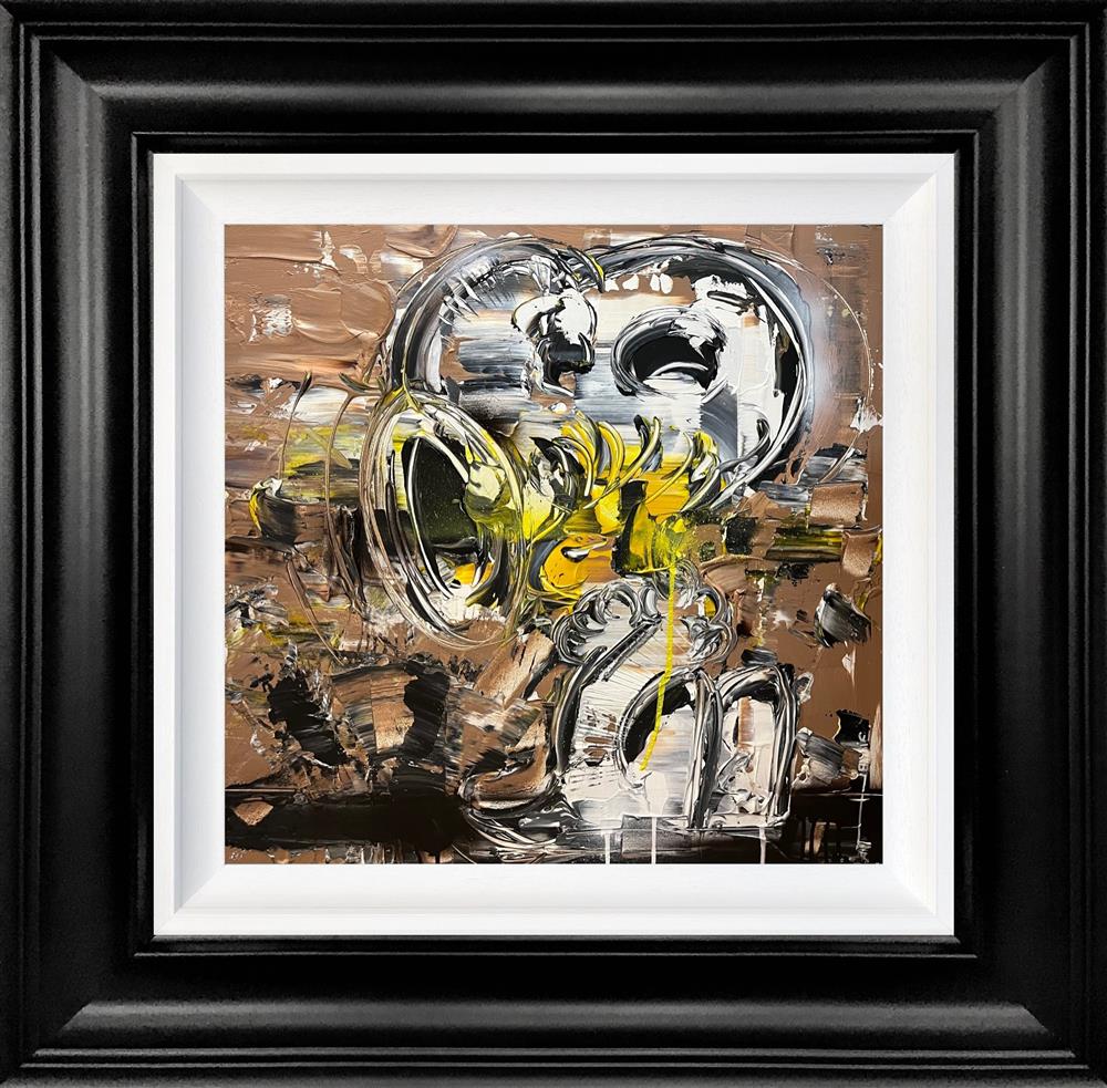 Jessie Foakes - 'My Best Pal Peanuts  Framed Original Artwork