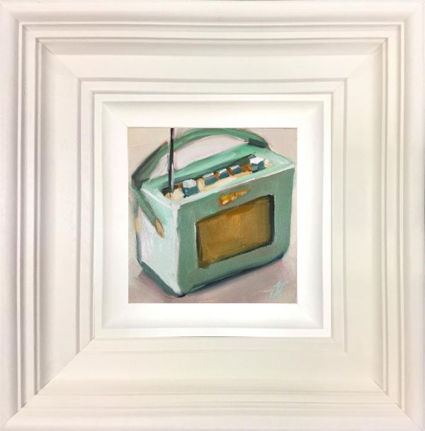 Joss Clapson - 'My Little Radio' - Framed Original Art