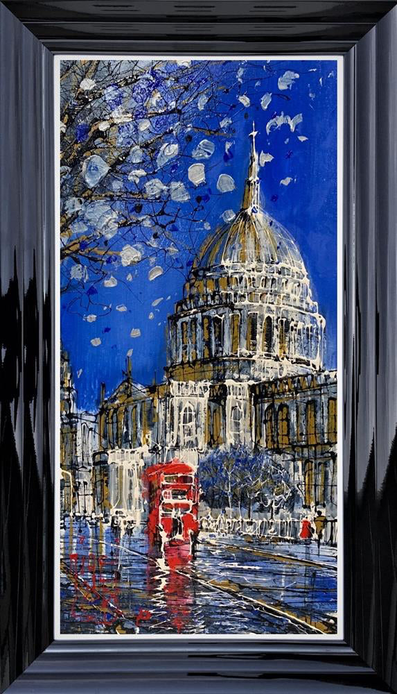 Nigel Cooke - 'Evening Shine on St Pauls' - Original Artwork for sale
