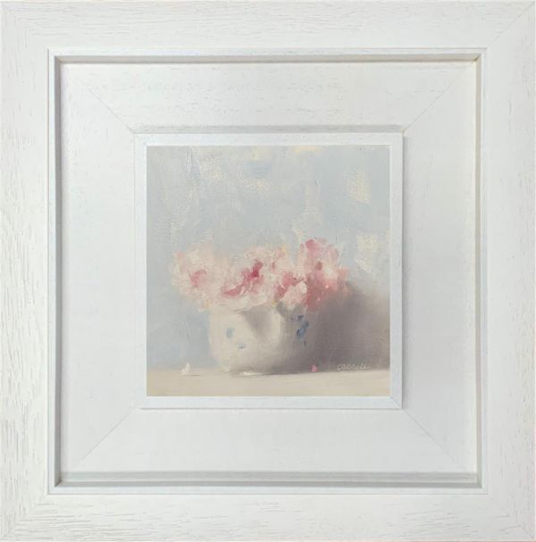 Neil Carroll - 'Bowl Of Pink' - Framed Original Painting