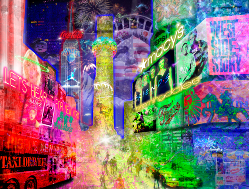 Neil Pengelly - 'Let's Hear For New York'- Framed Limited Edition Print