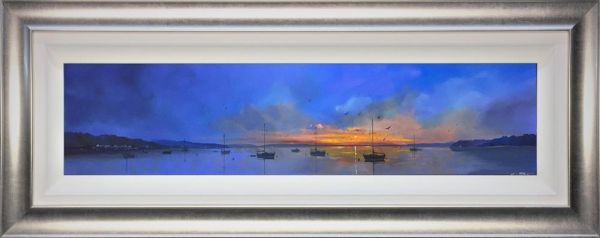 Nick Potter - 'Sunrise Across The Loch' - Framed Original Art