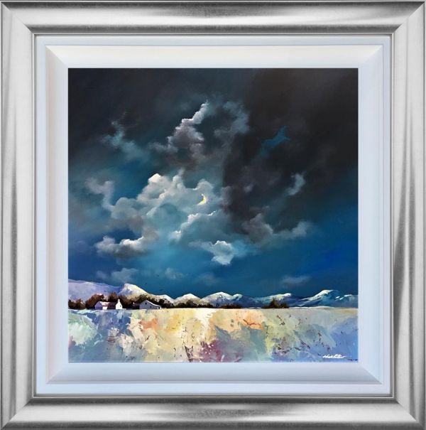 Nick Potter - 'Wild Winter Clouds' - Framed Original Art