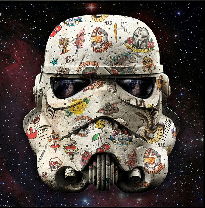 Monica Vincent - 'Old-School Galaxy' - Framed Original