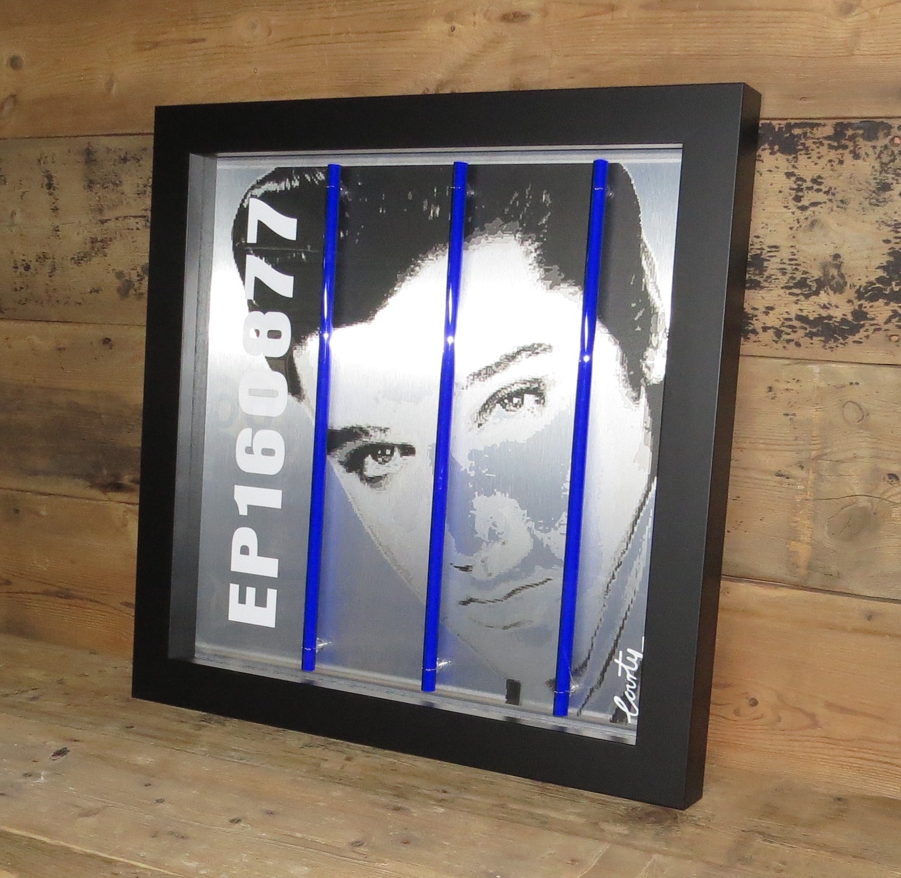 Courty - 'Elvis Presley ( Life Series )' -  Framed Limited Edition Screen Print