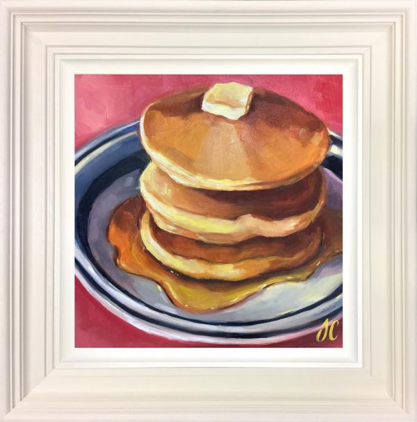 Joss Clapson - 'Pancake Day' - Framed Original Art