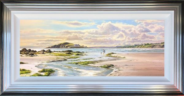 Duncan Palmar RSMA - 'Pastel Hues, Bantham' - Framed Original Art