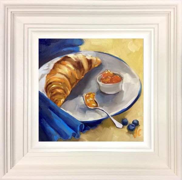 Joss Clapson - 'Pastries And Jam' - Framed Original Art