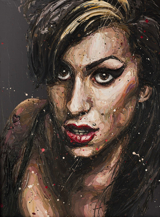 "Daddy's Girl" (Amy Winehouse) by Paul Oz (limited edition print)