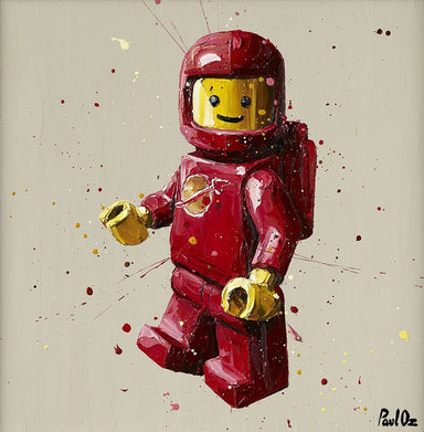 "Red Lego Man" by Paul Oz (limited edition print)