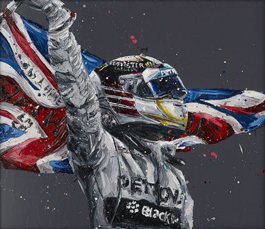 "Lewis Hamilton's Flag" by Paul Oz (limited edition print)