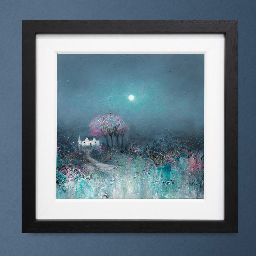 Lisa House - 'Peaceful Moon' - Framed Limited Edition