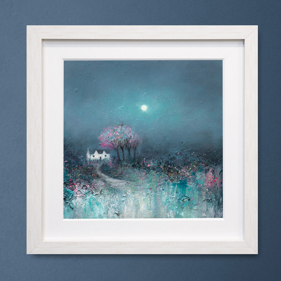Lisa House - 'Peaceful Moon' - Framed Limited Edition