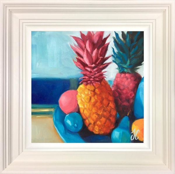 Joss Clapson - 'Pineapple Squash' - Framed Original Art