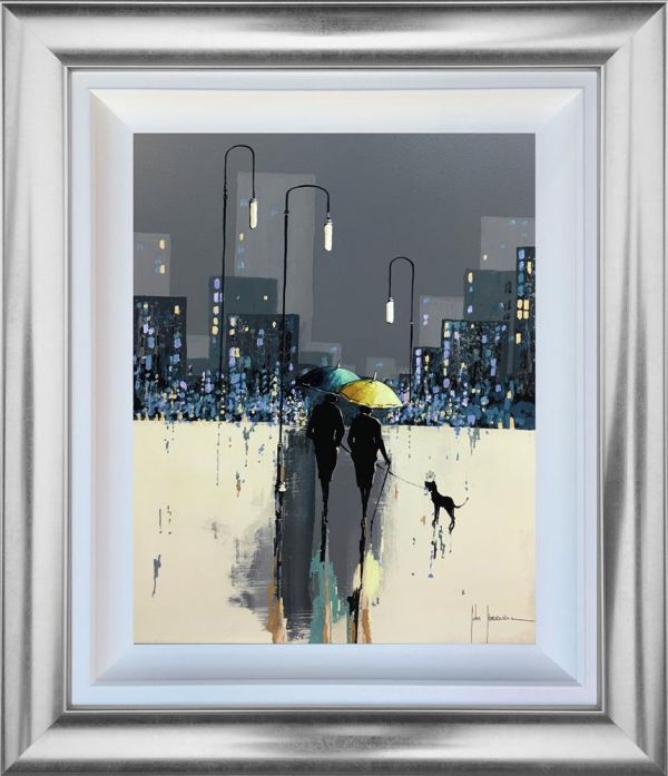 John Horsewell - 'Rain Or Shine' - Framed Original artwork