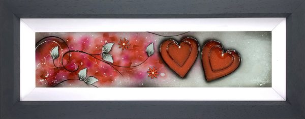 Kealey Farmer - '572 Red Heart' - Framed Original Art