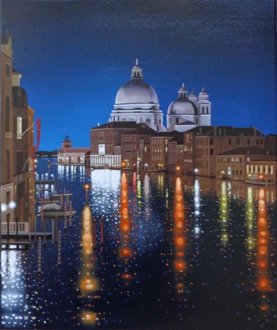 Neil Dawson - 'Reflections On The Grand Canal'  - Framed Limited Edition