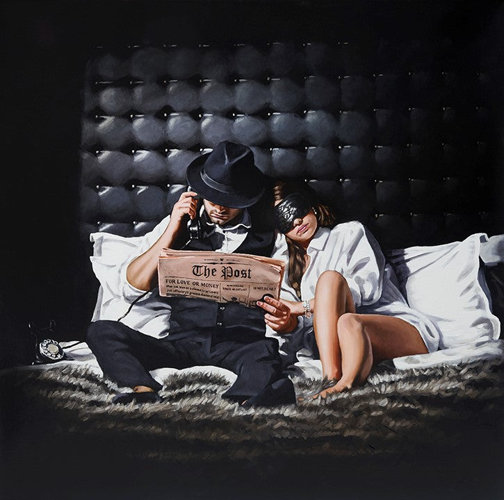 Richard Blunt - 'For Love or Money' - Framed Limited Edition Art