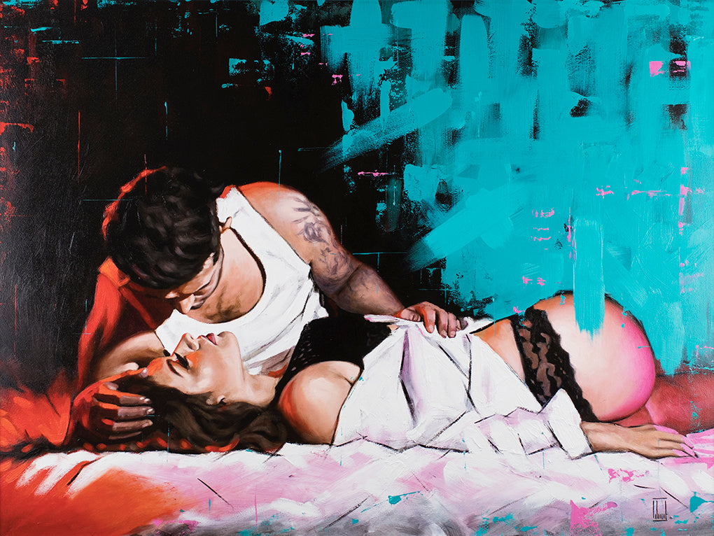 Richard Blunt - 'Lust Has No Mercy' - Framed Limited Edition Art