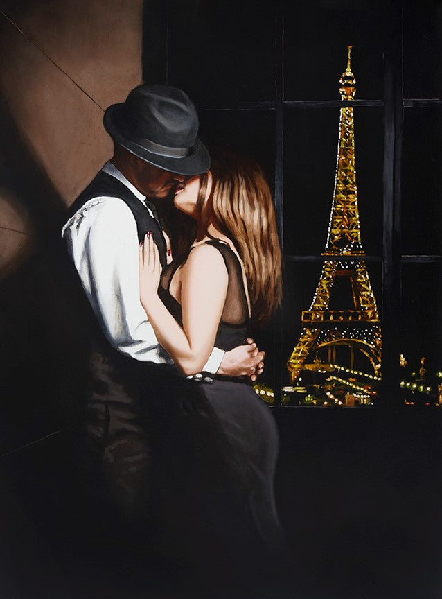 Richard Blunt - 'Midnight In Paris' - Framed Limited Edition Art