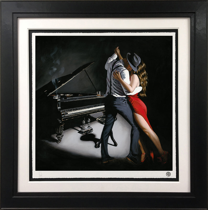 Richard Blunt- 'My Heart Is Still Dancing' - Framed Limited Edition