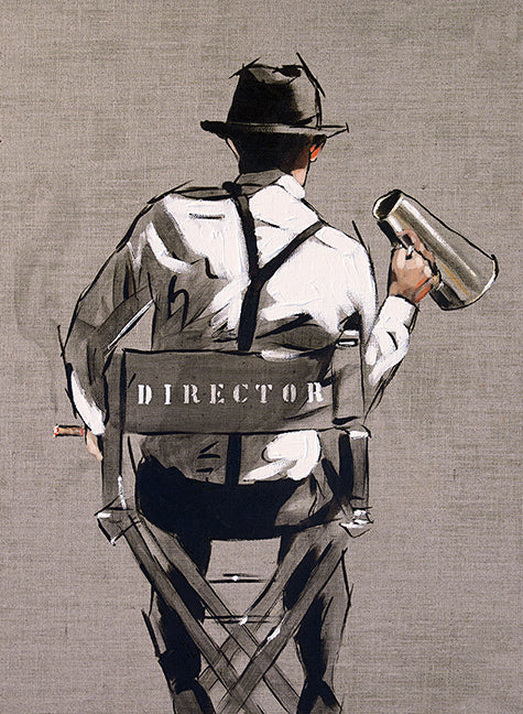 Richard Blunt - 'The Director - Sketch' - Framed Limited Edition